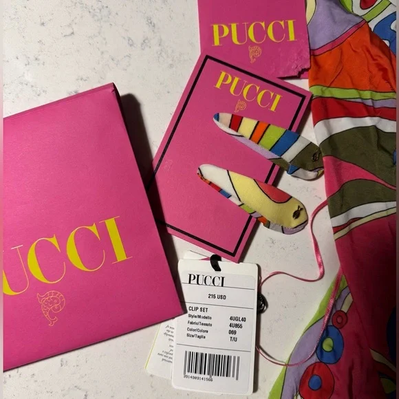 Pucci hair clips - Picture 2 of 2